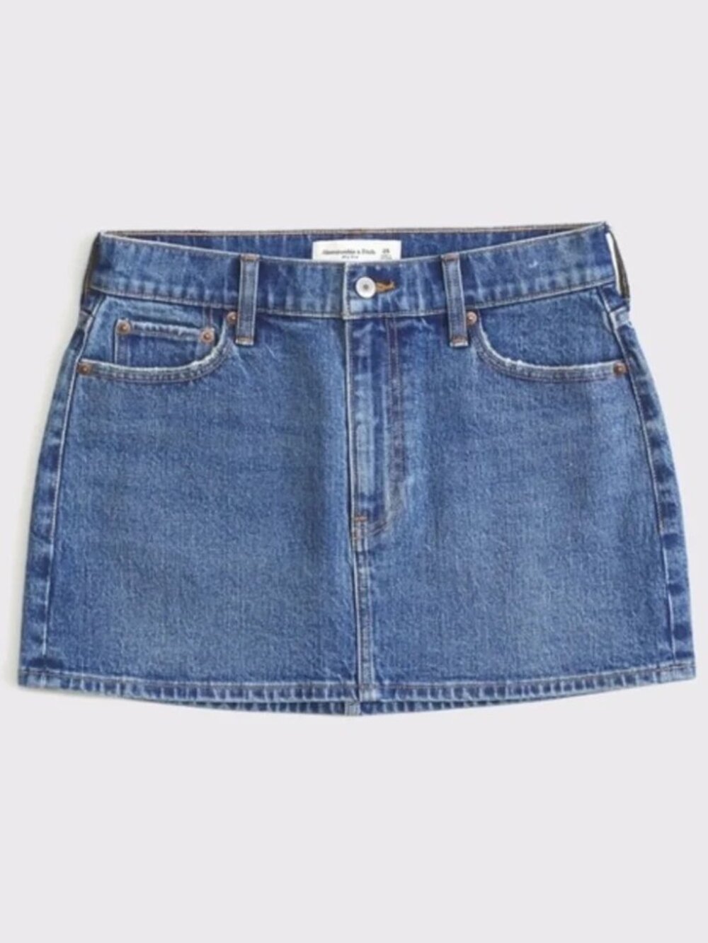 NWT Abercrombie & Fitch Denim Mini Skirt 28